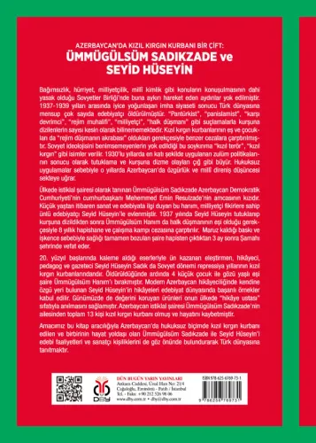Azerbaycan’da Kızıl Kırgın Kurbanı Bir Çift: Ümmügülsüm Sadıkzade ve S Azerbaycan’da Kızıl Kırgın Kurbanı Bir Çift: Ümmügülsüm Sadıkzade ve S