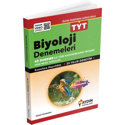 AYDIN TYT BİYOLOJİ 40 DENEME