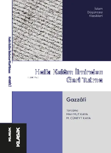 Halkı Kelâm İlminden Geri Tutma