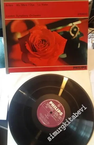 33 LP PLAK VINYL: Ravel, Pierre Monteux, The London Symphony Orchestra - Boléro, Ma Mère L'Oye, La Valse -