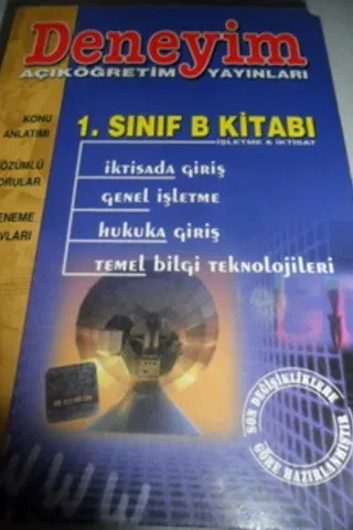 1. Sınıf B Kitabı Deneyim