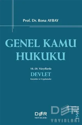 Genel Kamu Hukuku (Ciltli) Rona Aybay