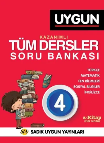 Sadık Uygun Yayınları 4. Sınıf Kazanımlı Tüm Dersler Soru Bankası