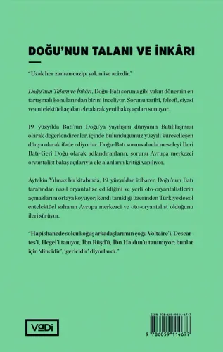 Doğu'nun Talanı ve İnkârı Doğu'nun Talanı ve İnkârı