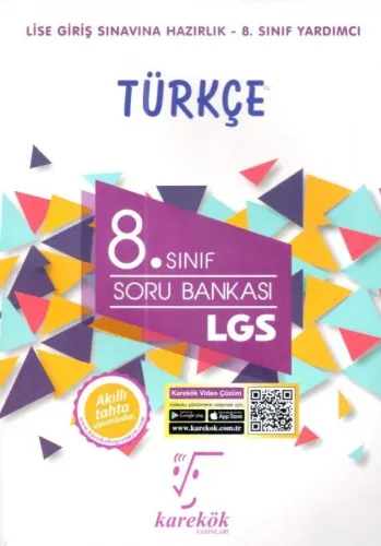 Karekök Yayınları 8. Sınıf LGS Türkçe Soru Bankası