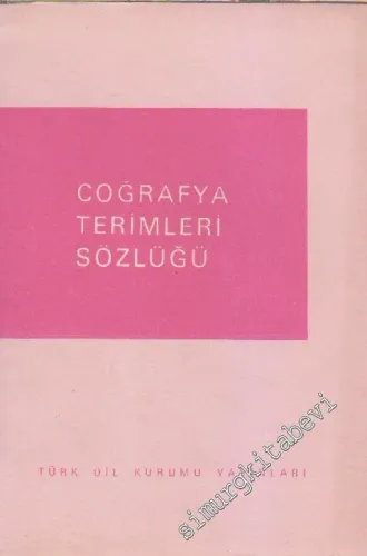 Coğrafya Terimleri Sözlüğü -        1980