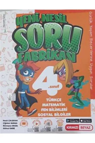 4.Sınıf EFSANE TÜM DERSLER SORU FABRİKASI