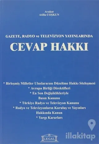 Gazete, Radyo ve Televizyon Yayınlarında Cevap Hakkı
