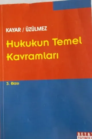Hukukun Temel Kavramları