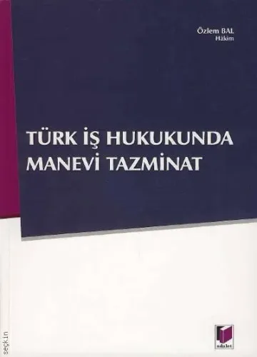 Türk İş Hukukunda Manevi Tazminat