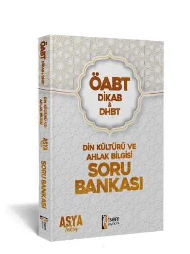 İsem Yayıncılık 2022 ÖABT DHBT Din Kültürü ve Ahlak Bilgisi Soru Bankası