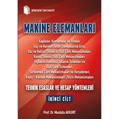 Makine Elemanları 2. Cilt