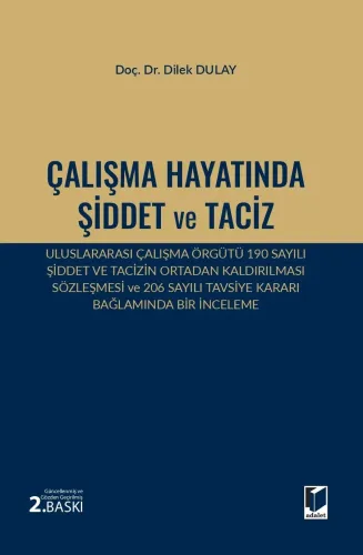 Çalışma Hayatında Şiddet ve Taciz