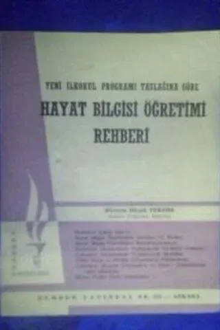 Yeni İlkokul Programına Göre Hayat Bilgisi Öğretimi Rehberi