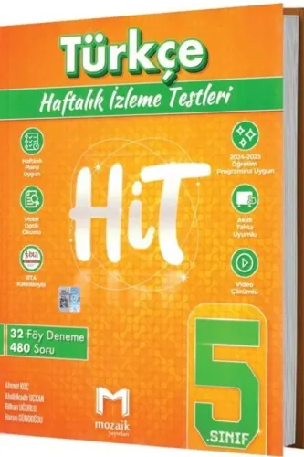 MOZAİK 5.SINIFTÜRKÇE HİT 32 Lİ DENEME