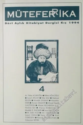 Müteferrika Kitabiyat Dergisi - Sayı: 4      Kış 1994