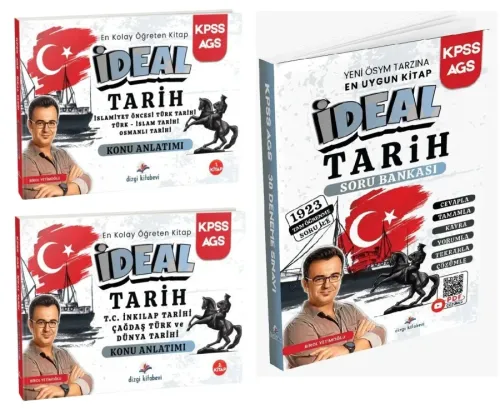 Dizgi Kitap Yayınları 2026 KPSS MEB-AGS İdeal Tarih Konu Anlatımı ve S
