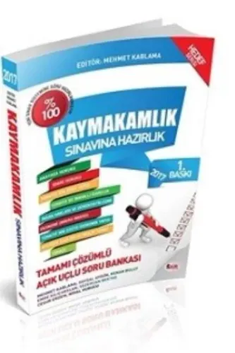 Kaymakamlık Sınavlarına Hazırlık 2017 Kolektif