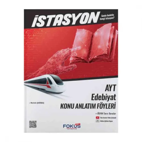 FOKUS AYT EDEBİYAT İstasyon Konu Anlatım FÖY Kitap