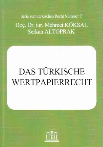 Das Türkische Wertpapierrecht