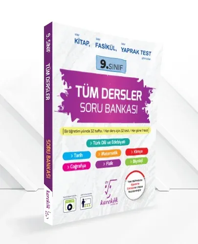 Karekök 9. Sınıf Tüm Dersler Soru Bankası 2025