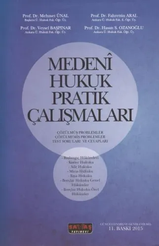 Medeni Hukuk Pratik Çalışmaları