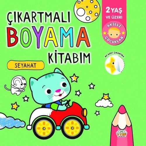 Çıkartmalı Boyama Kitabım- Seyahat