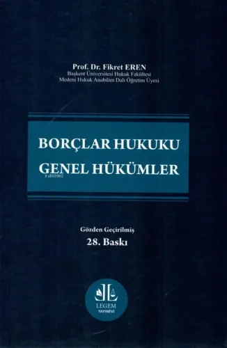 Borçlar Hukuku Genel Hükümler