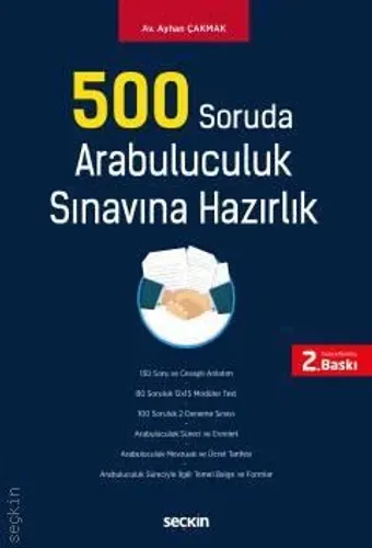 500 Soruda Arabuluculuk Sınavına Hazırlık