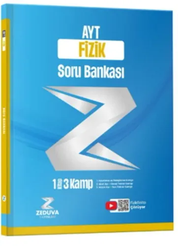 ZEDUVA FİZİKFİNİTO AYT FİZİK 1 KİTAP 3 KAMP SORU BANKASI 2027