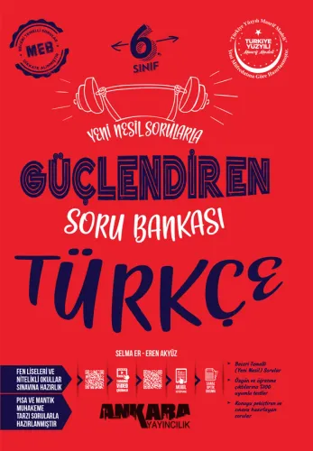 Ankara Yayıncılık 6. Sınıf Türkçe Güçlendiren Soru Bankası Soru