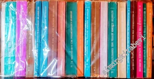Uluslararası Türk Folklor Kongresi Bildirileri / Milletlerarası Türk Halk Kültürü Kongresi Bildirileri ( 4 Kongre - 20 Cilt ) -        1976
