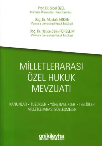 Milletlerarası Özel Hukuk Mevzuatı