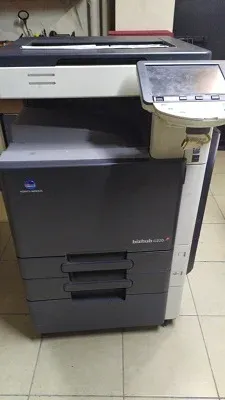 Konica Minolta bizhub C220 Servis Bakımlı 22 Kopya Renkli Fotokopi Makinesi Yazıcı