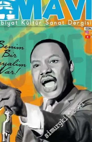 Mavi Edebiyat Kültür Sanat Dergisi - Martin Luther King - Sayı: 3      Temmuz