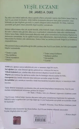 Yeşil Eczane Dr.James A.Duke Pegasus Yayıncılık
