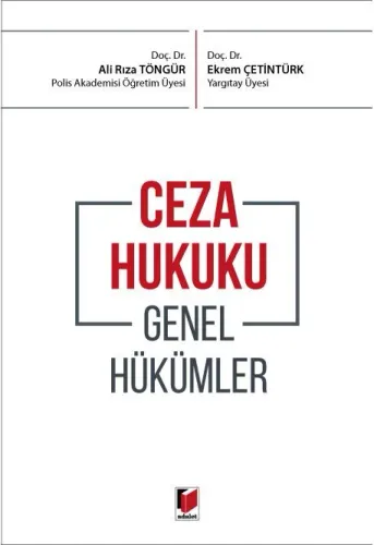 Ceza Hukuku Genel Hükümler