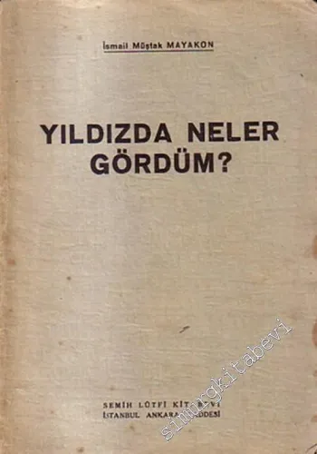 Yıldız'da Neler Gördüm -        1940