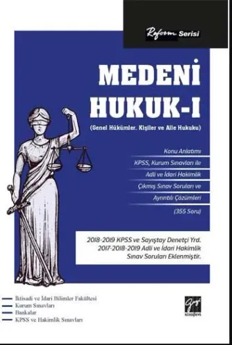 Medeni Hukuk – I (Genel Hükümler)