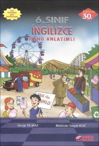 Esen Yayınları 6. Sınıf İngilizce Konu Anlatımlı Esen