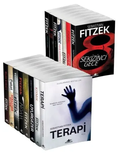 Sebastian Fitzek Psikolojik Gerilim Serisi Özel Seti - 15 Kitap Takım