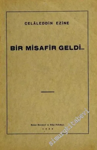 Bir Misafir Geldi -        1939