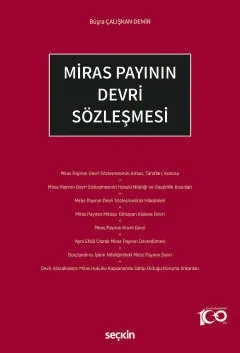 Miras Payının Devri Sözleşmesi