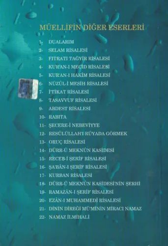 Abdest Risalesi Ahmet Mahmut Ünlü Dila Yayıncılık %56 indirimli