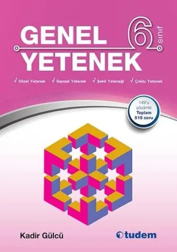 Tudem Yayınları 6. Sınıf Genel Yetenek Kitabı Tudem