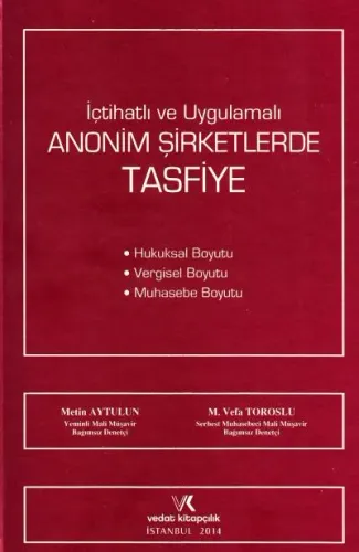 Anonim Şirketlerde Tasfiye