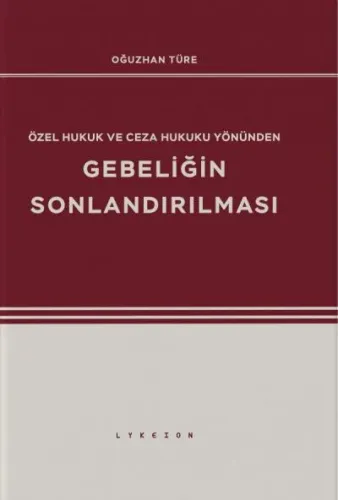 Gebeliğin Sonlandırılması