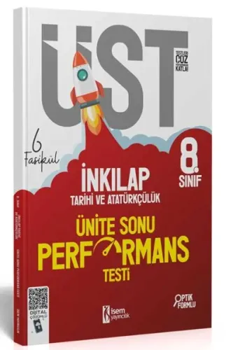 İsem Yayıncılık 2023 8.Sınıf LGS İnkılap Tarihi ve Atatürkçülük 6 Fasikül Ünite Sonu Performans Test