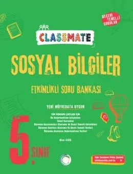 Okyanus Yayınları 5. Sınıf Classmate Sosyal Bilgiler Etkinlikli Soru Bankası