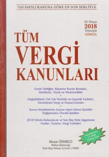 Tüm Vergi Kanunları